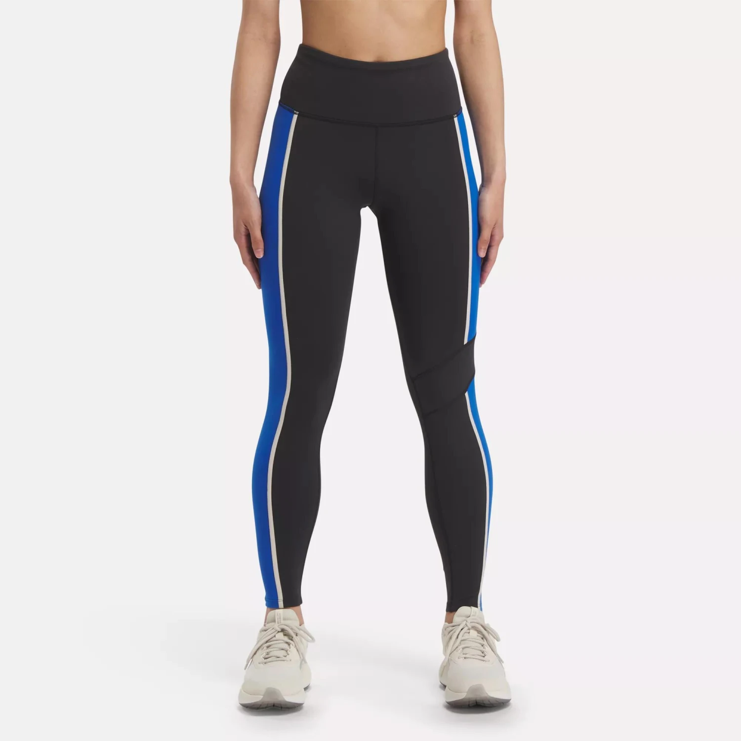 Reebok Lux High-Rise Colorblock Leggings - Image 2