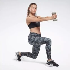 Reebok Lux Bold Camo Print Leggings