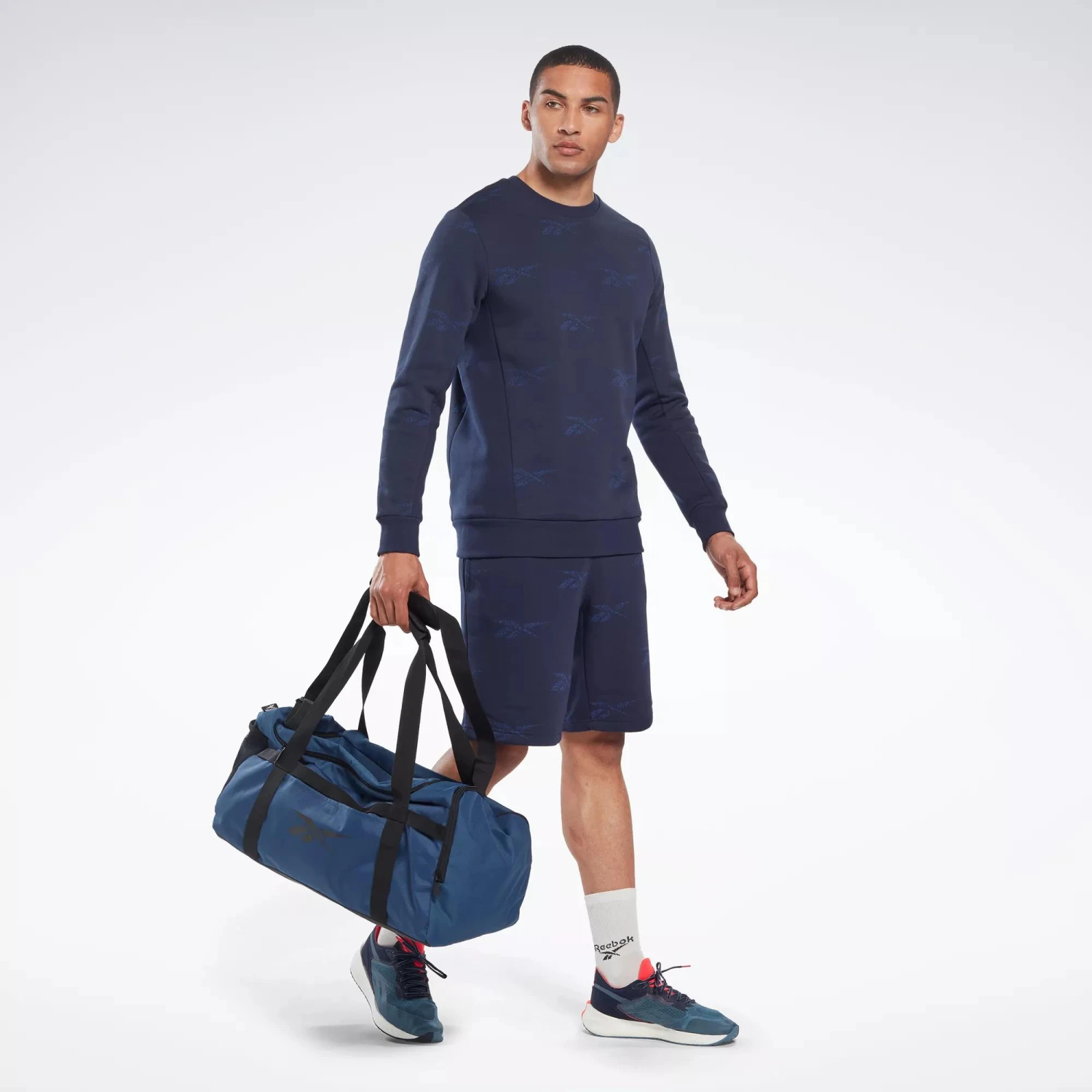 Reebok Identity Vector Fleece Crew Sweatshirt