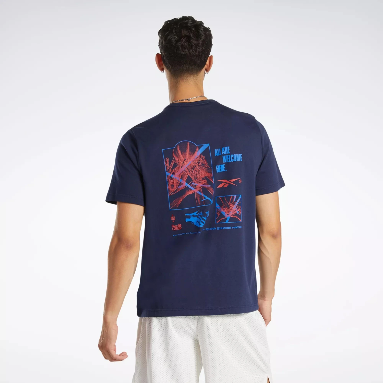 Reebok Basketball Court Top T-Shirt - Image 3