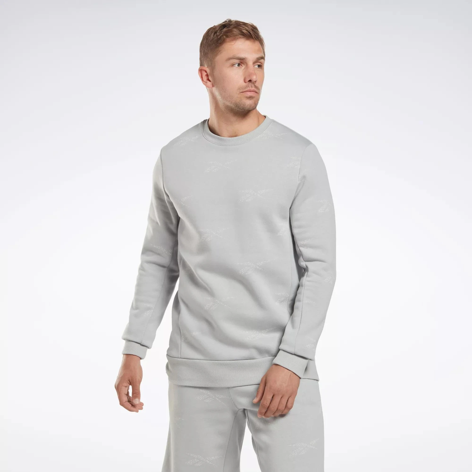 Reebok Identity Vector Fleece Crew Sweatshirt - Image 6