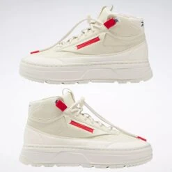 Reebok Milk Makeup Club C 85 Geo Mid Vegan Women's Shoes