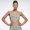 Reebok Lux Racer Padded Colorblock Bra