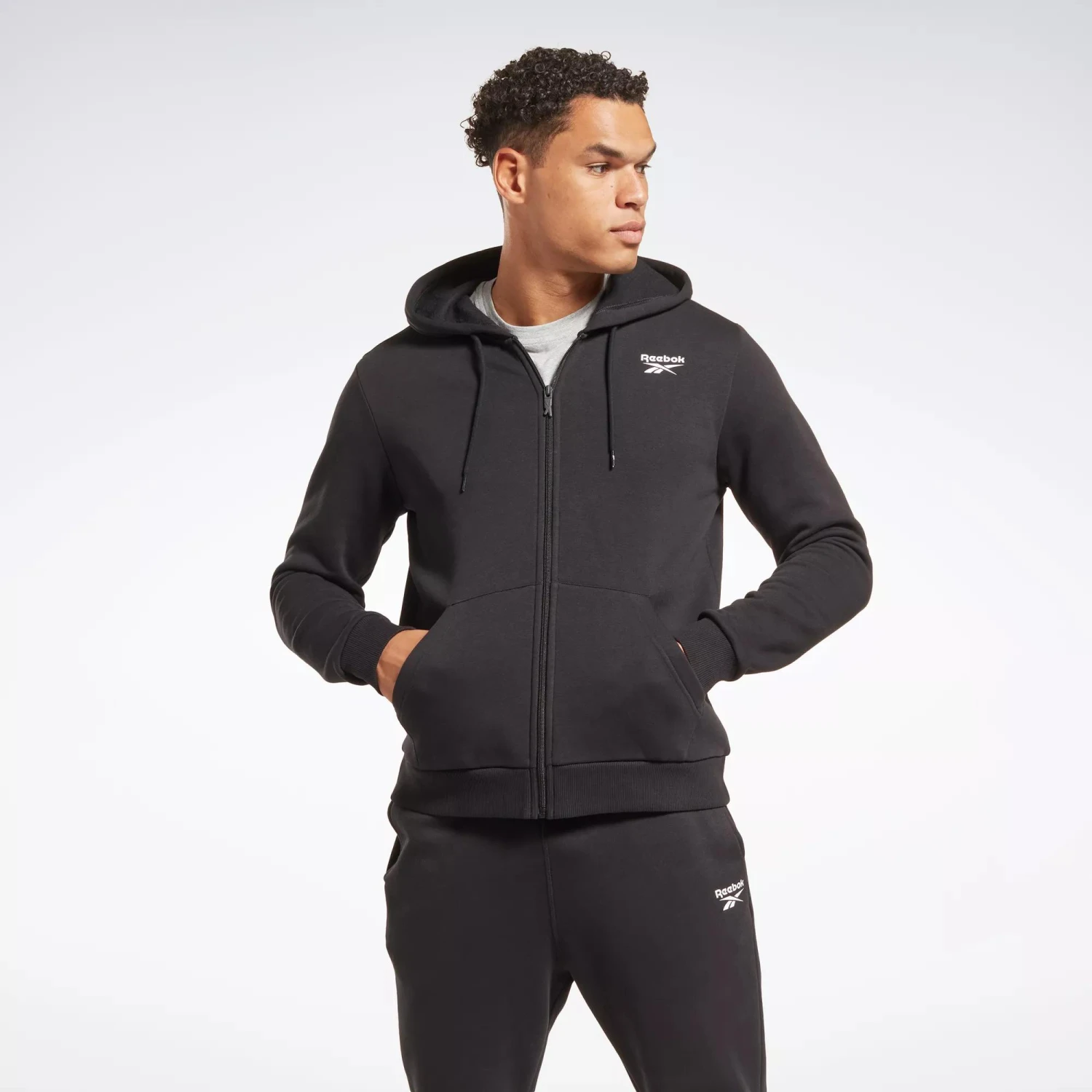 Reebok Identity Fleece Full-Zip Hoodie - Image 4