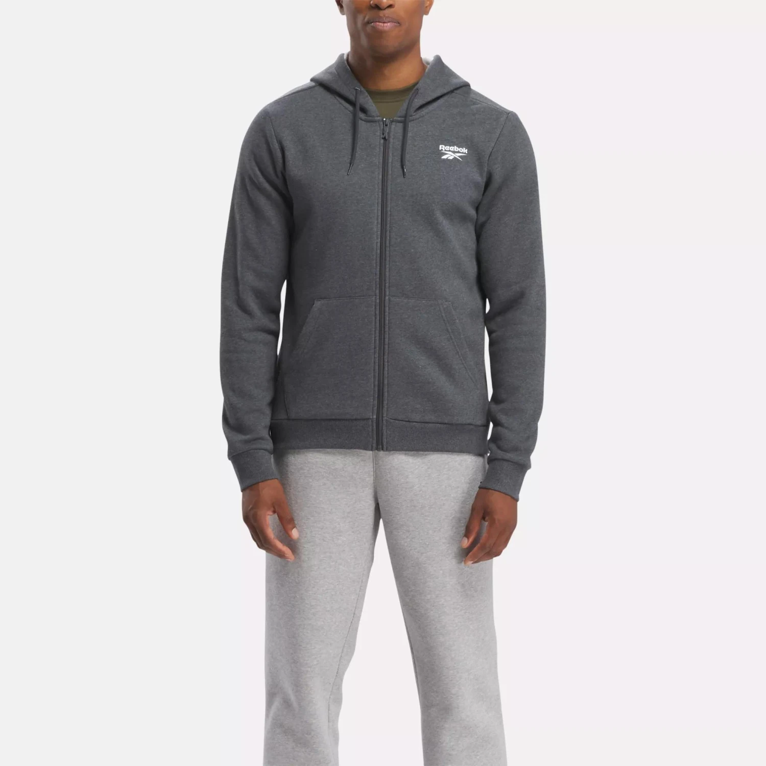Reebok Identity Fleece Full-Zip Hoodie - Image 6